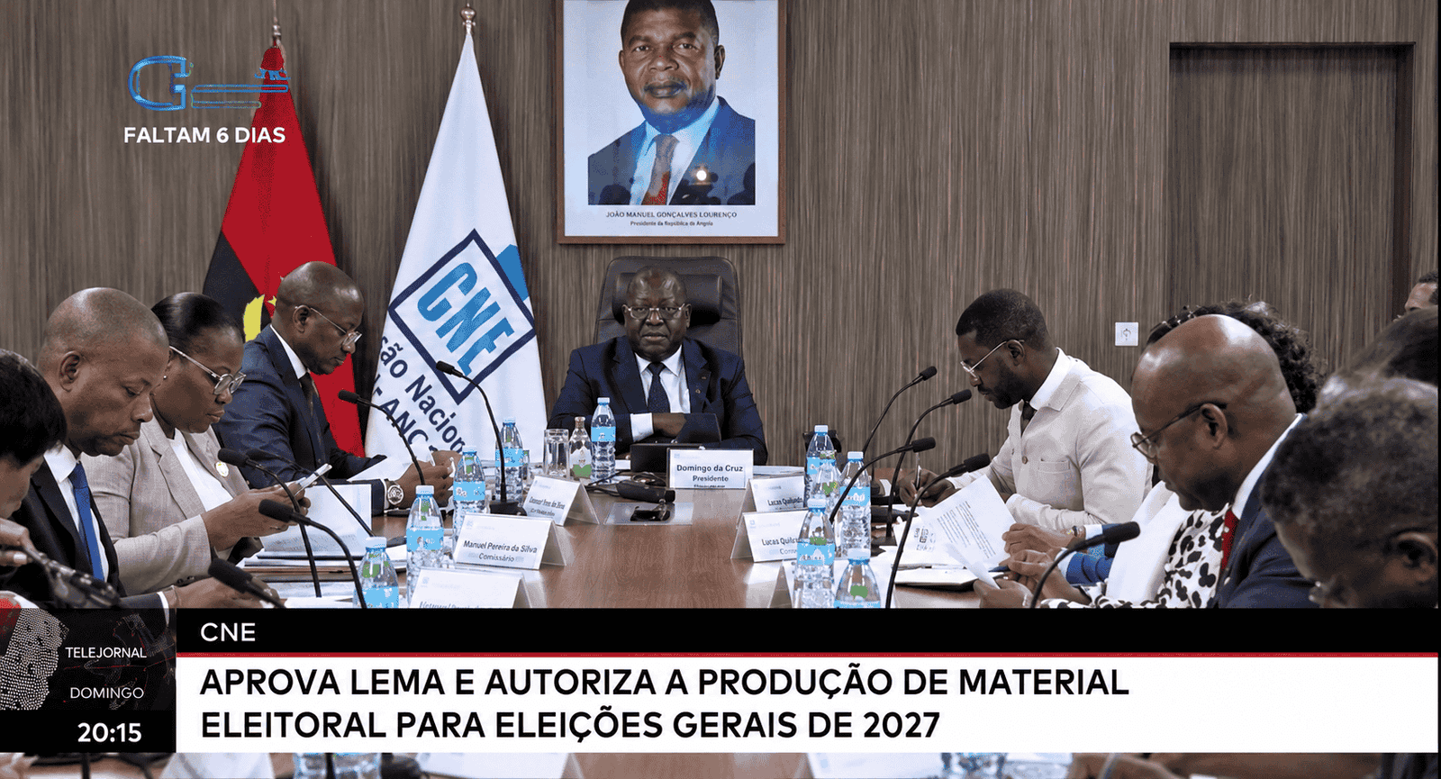 CONHEÇA O LEMA DA CNE PARA AS ELEIÇÕES GERAIS EM 2027: “ANGOLANOS E ANGOLANAS TODOS AO VOTO”